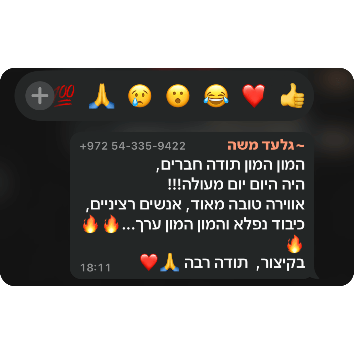 קהילת BNF -תגובות מאירוע השקה (27)