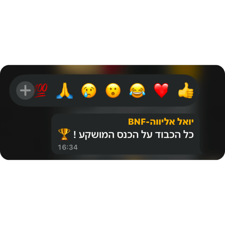 קהילת BNF -תגובות מאירוע השקה (24)