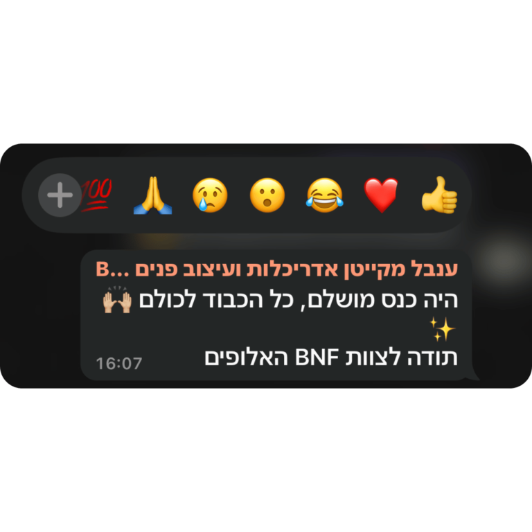 קהילת BNF -תגובות מאירוע השקה (30)